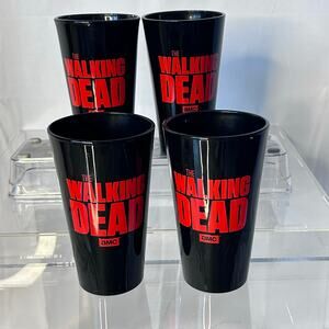 The Walking Dead 2013 AMC Ceramic Cup Set 4 Rick Daryl Michonne Glennxe